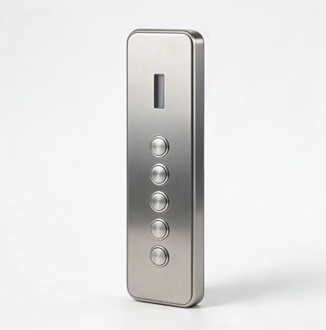 Botonera de cabina inox 6 pisos Schindler