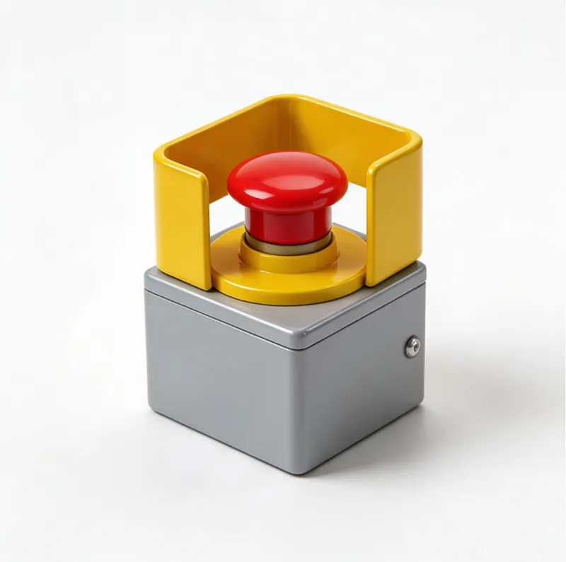 Botón STOP con protección 72x72x87 mm